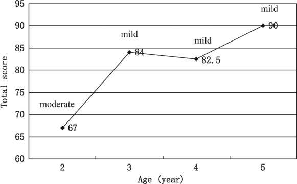 圖4：綜合功能評價(jià)總分。
