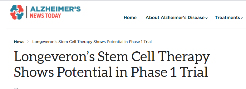 Longeveron 的干細(xì)胞療法在第一階段試驗(yàn)中顯示出潛力