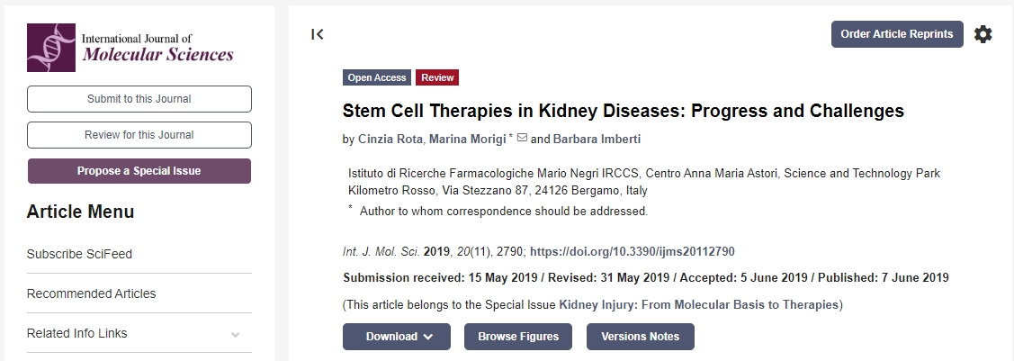 腎臟疾病的干細胞治療：進展與挑戰