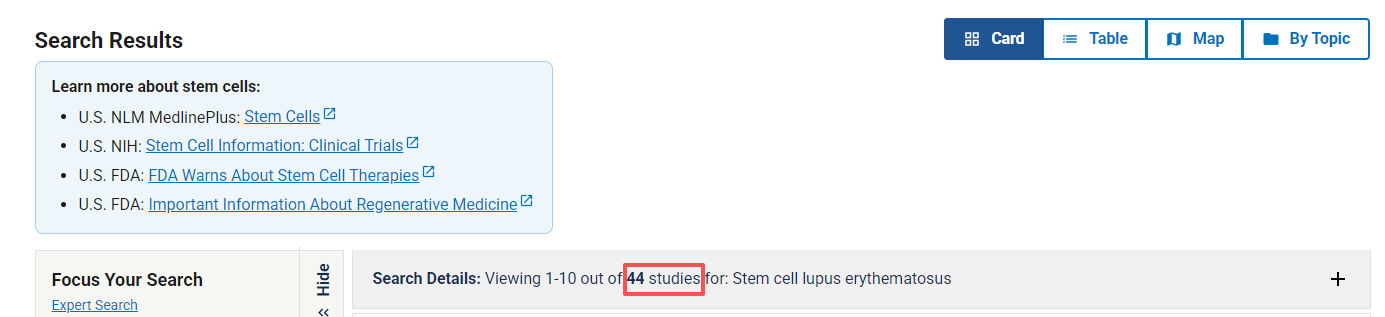干細胞治療系統性紅斑狼瘡的臨床研究項目進展 干細胞治療系統性紅斑狼瘡的臨床研究項目進展