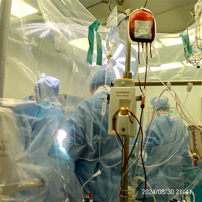 國內首例以自體造血干細胞作為體外循環管路預充液的新生兒先心病外科手術