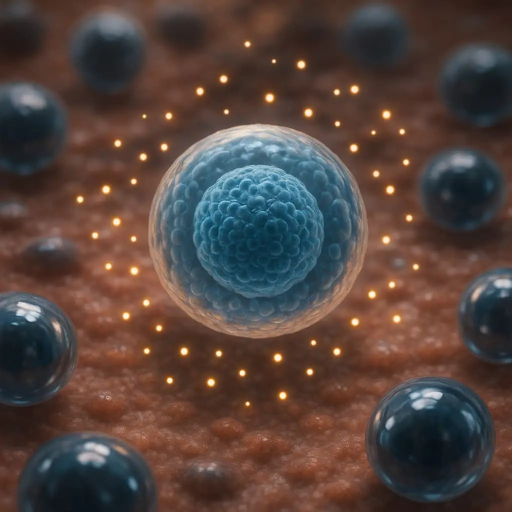 MSCs釋放一系列生物活性分子（例如抗炎細胞因子和生長因子），有助于恢復存在炎癥、細胞死亡或血液循環不良的區域的平衡。